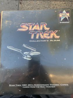 Star Trek 25th anniversary trading card set