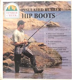 Timber Creek Insulated Rubber Hip Boots
