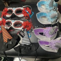 Halloween Face Masks / Headbands