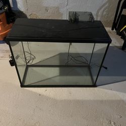 Top Fin 37 Gallon Aquarium With Led Lid 
