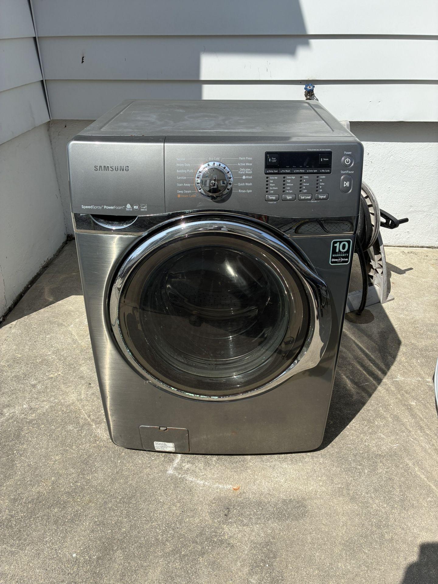 Samsung Washing Machine MODEL : WF405ATPASU/AA