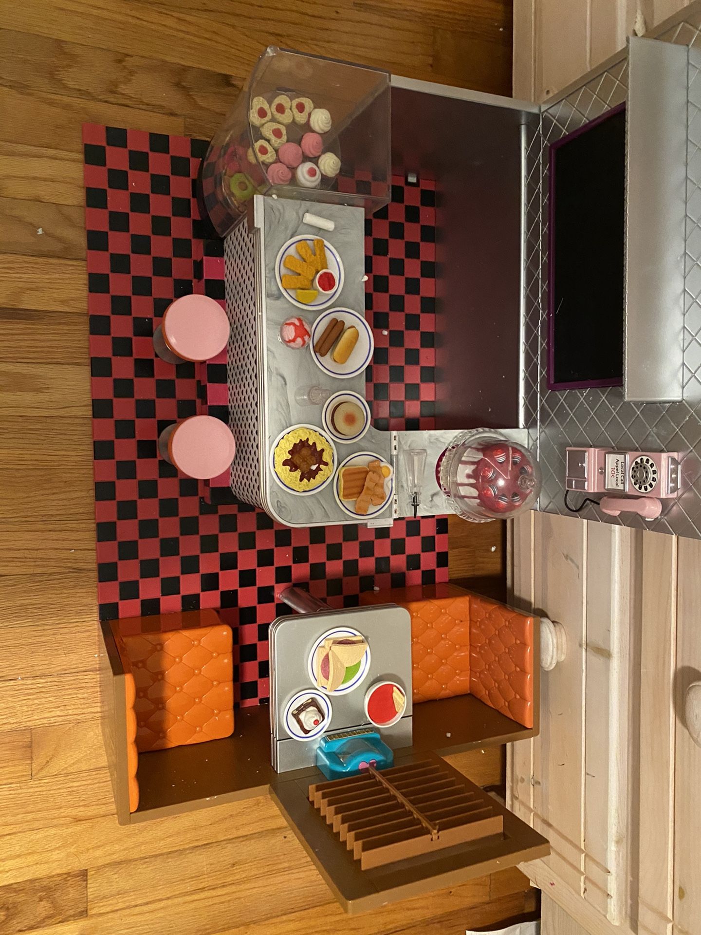 Our generation retro diner for 16” dolls (American girl)