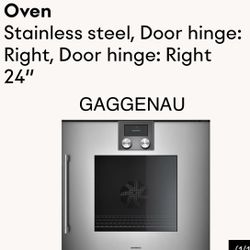 GAGGENAU 200 Series Single Oven