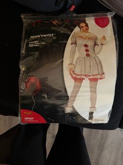 Pennywise Halloween Costume Adult XS