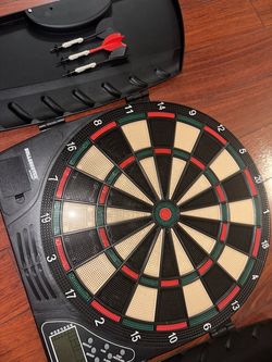 $25 for Sports Electronic Dart Board Sets - Soft Tip Electric Dartboard with Digital Scoreboard