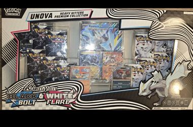 Pokemon TCG WTT Unova Heavy Hitters Box For Ascended Posters, Bundles and Etbs