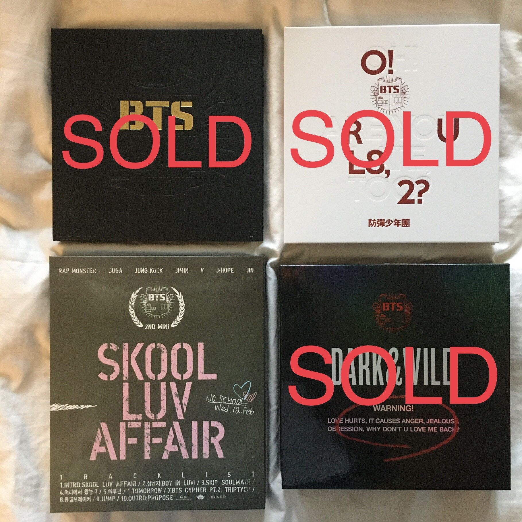 BTS Skool Luv Affair Album / Merch