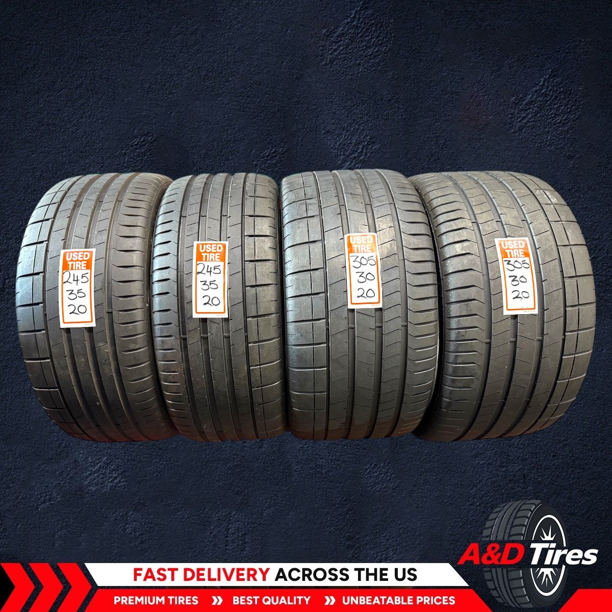 245/35 R20 305/30 R20 Pirelli Pzero