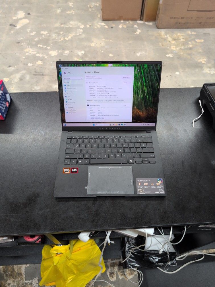 Asus Vivobook S14 AMD Ryzen Ai 9 With RADEON 880M 24GB Ram And 512GB Storage Windows 11