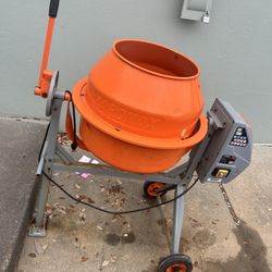 Selling A Used Yardmax Cement Mixer 