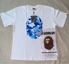 Bape Blue Shirt For Men/Women