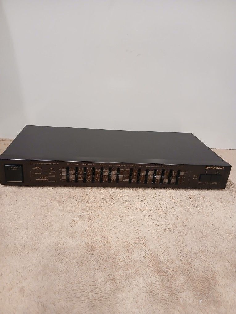 Pioneer Gr-470 Graphic Equalizer
