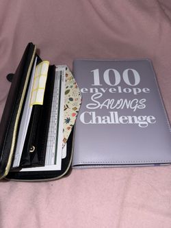 100 Envelope Challenge Binder Savings Book