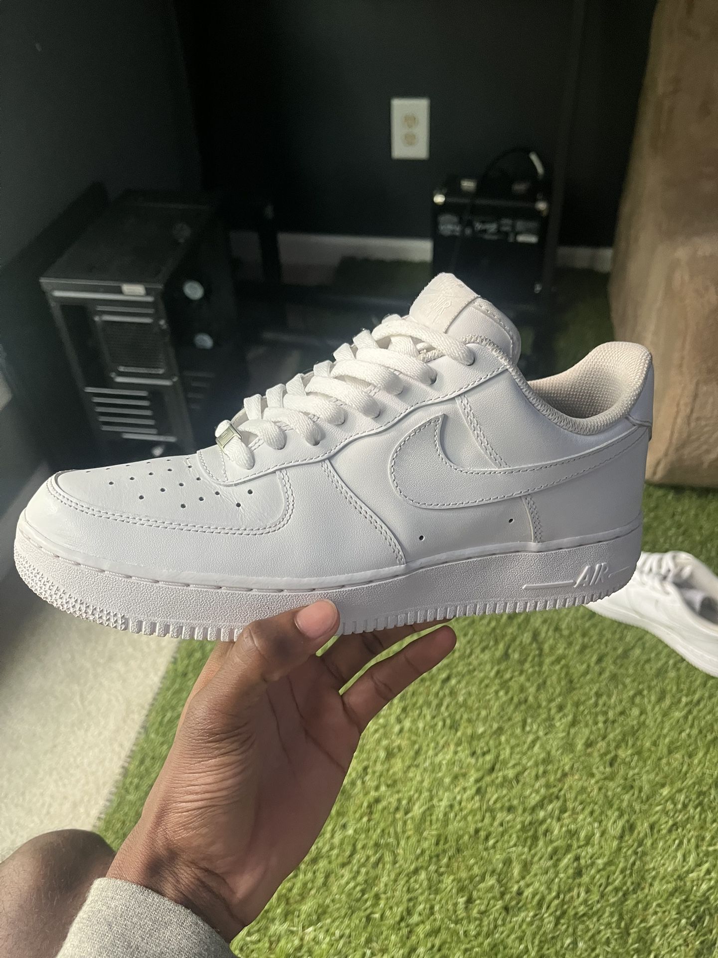 White Air Force Ones Sz 10.5 