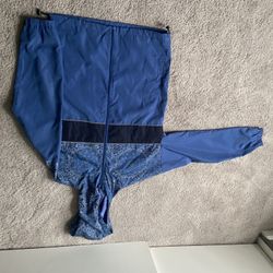 Blue Windbreaker