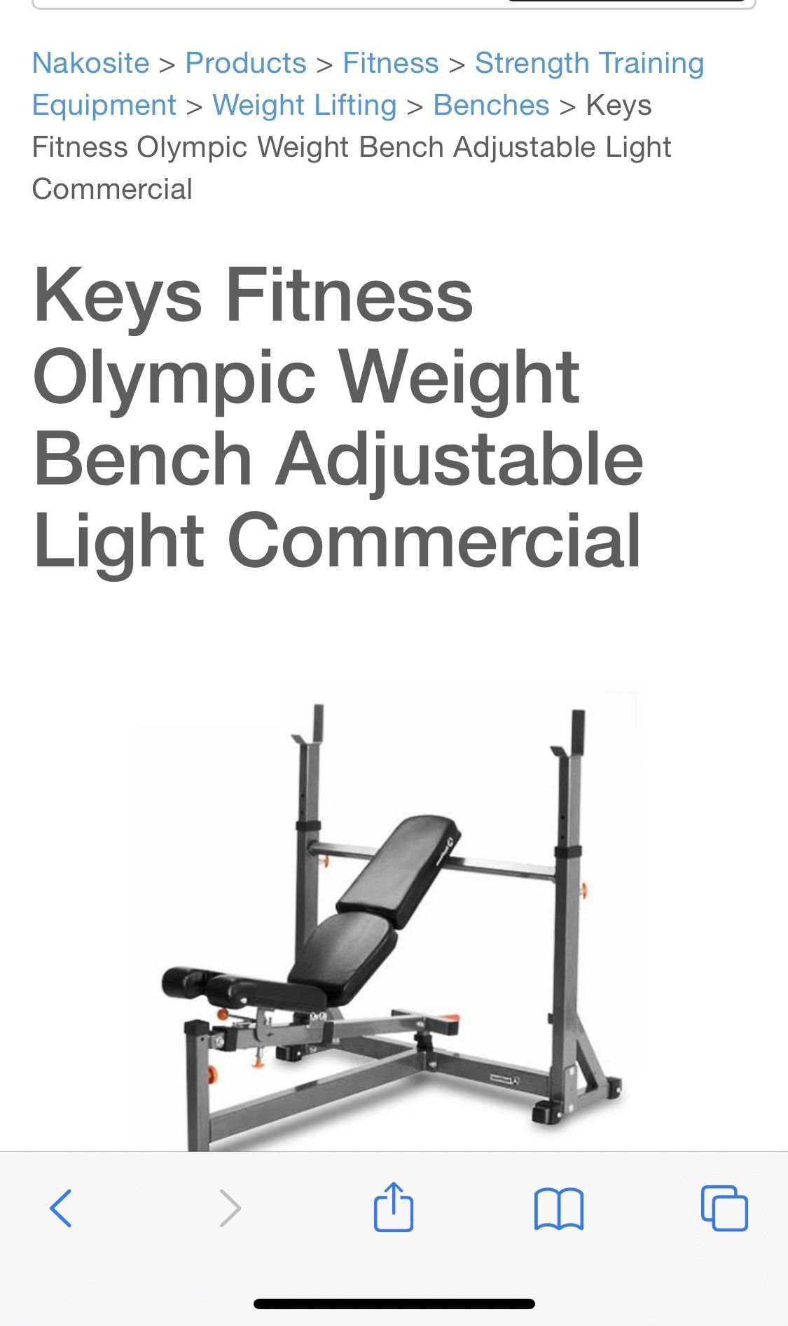Weight Bench Strong Keys Fitness Still Good Condition for Sale in Las Vegas NV OfferUp