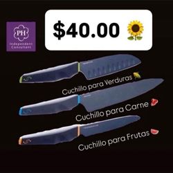 Set De Cuchillos  Vida Sana
