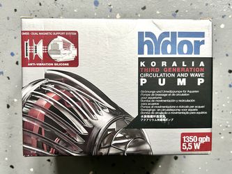 Hydor Koralia 3rd Generation Circulation and Wave Pump 1350 gph For Marine and Fresh Water Aquariums 