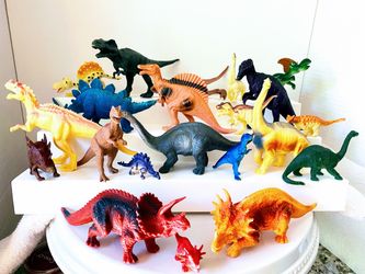 Hard plastic Dinos