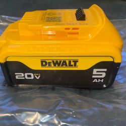 Dewalt 20v battery 5AH