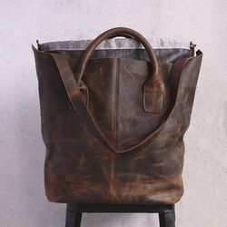 Leather Tote Bag