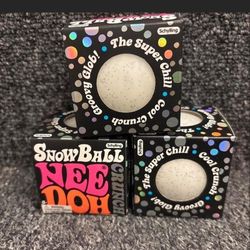 Needoh Snowball Brand New Super Rare!! Very Collectable!