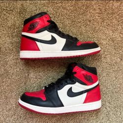 Jordan 1 High Bred Toe Size 9.5