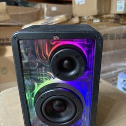 High-end colorful Bluetooth speaker, can use USB flash drive to play