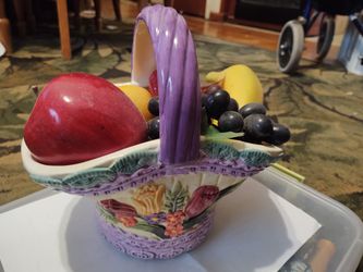 Basket With Fruit 