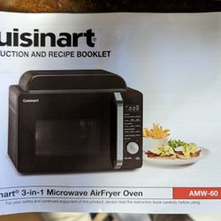 Cuisinart AMW-60 3-in1 Microwave AirFryer Oven