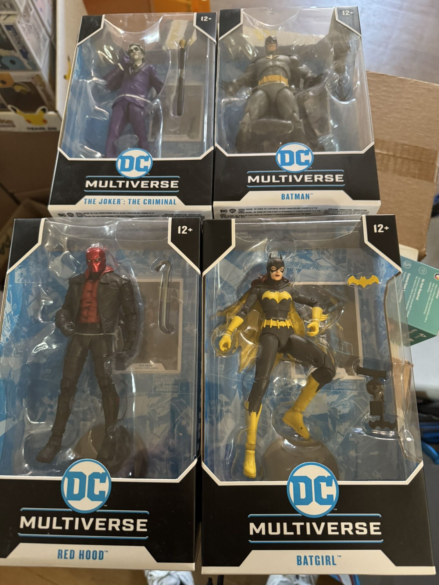 DC multiverse Batman Three Jokers Complete Set