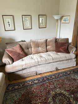 Beautiful Chenille couch