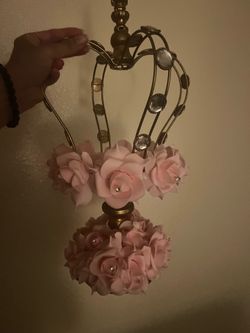 Decorative Princess Crown Floral Centerpiece / Home Decor