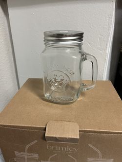 Mason Jar Glasses w/ Lids