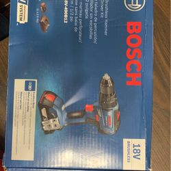 BOSCH 1/2 BRUSHLESS HAMMER DRILL/ DRIVER KIT