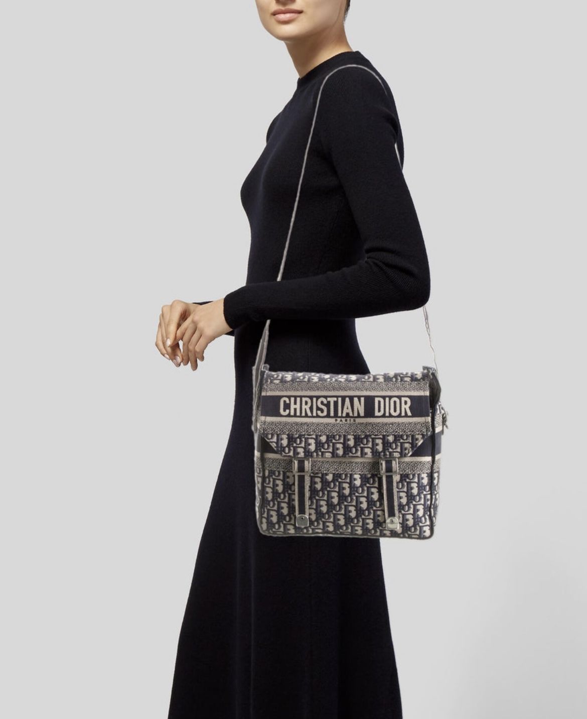 Authentic Christian Dior Diorcamp Oblique Bag