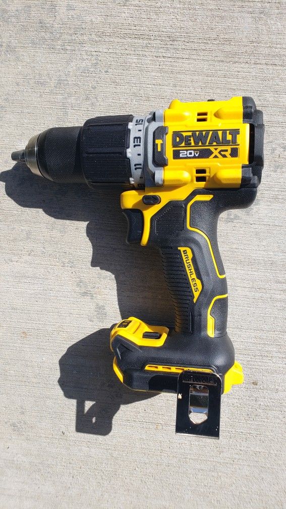 Dewalt 20v Hammer Drill Brushless XR 2  Speed Brand New Tool Only 