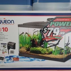 NIB 10 Gallon Aqueon Aquarium Starter Kit