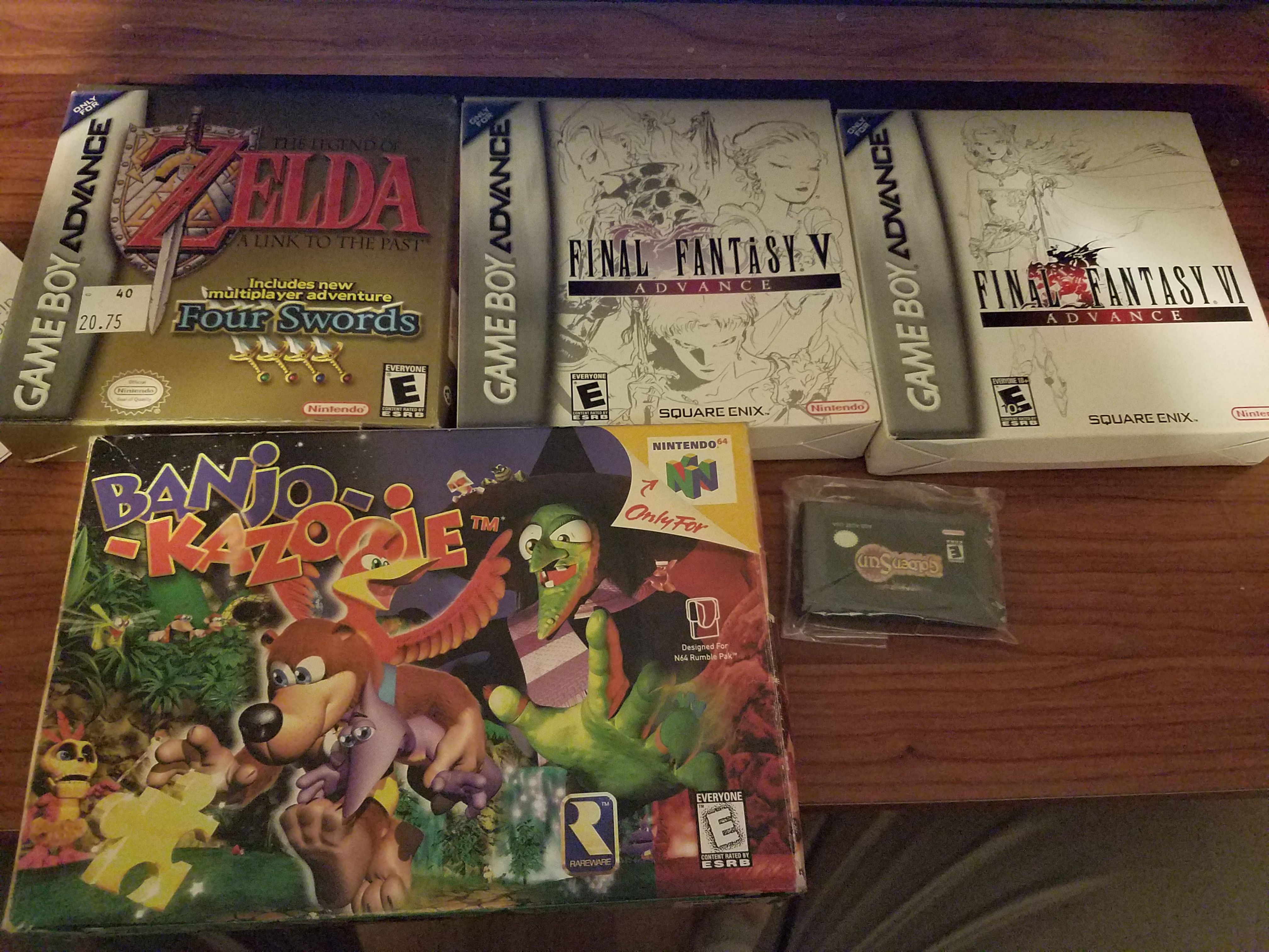 Ps1, n64 and gba games for sale