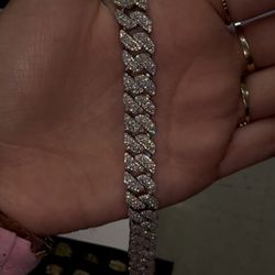Moisanitte Cuban Bracelet 