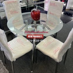 New Dining Set In Box- Finance Available $39 Down 