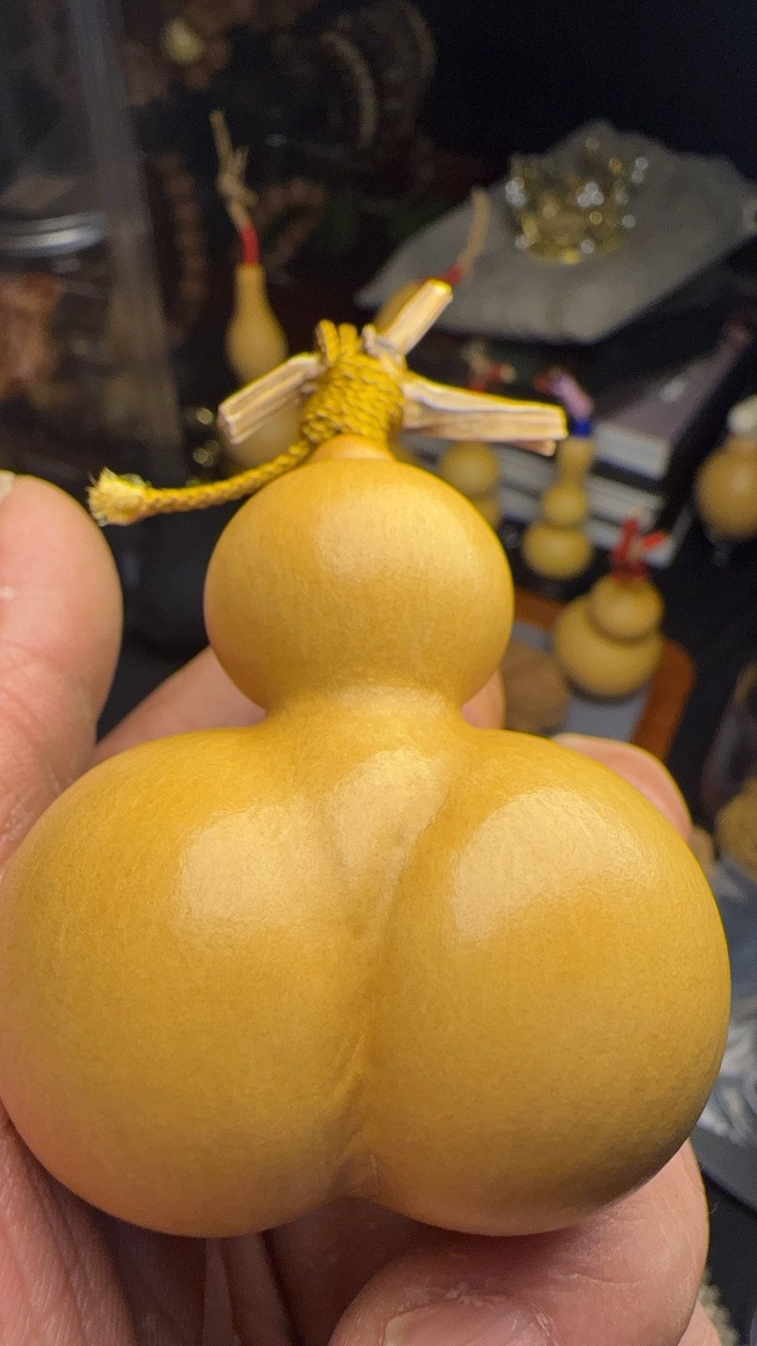 文玩精品金蟾真葫芦WenWan Real Gourd -Luck Frog-