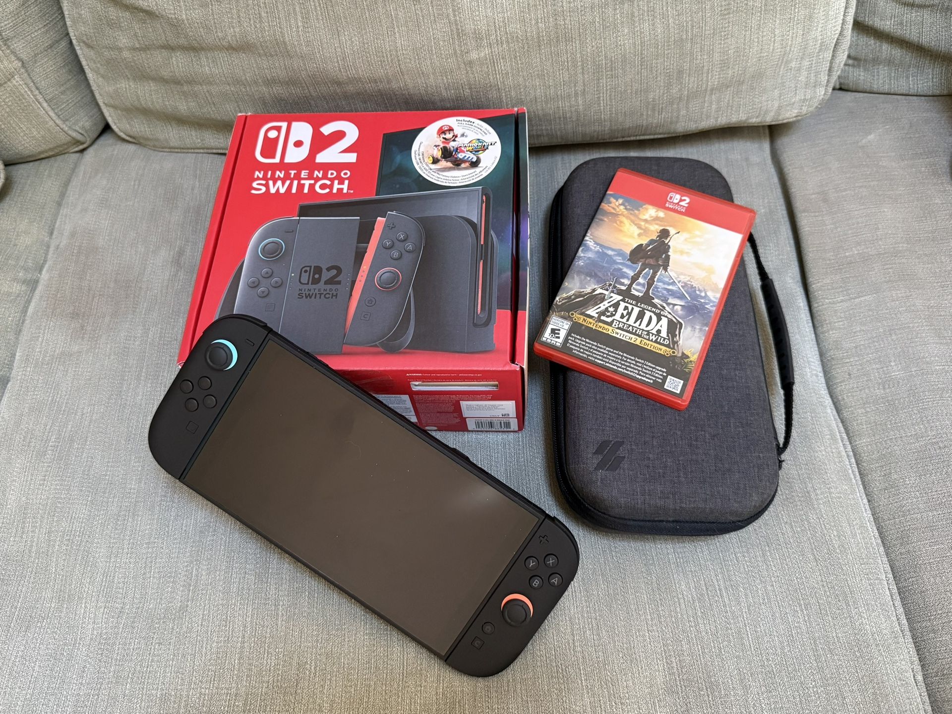 Nintendo Switch 2 (CASE AND GAME INCLUDED!)