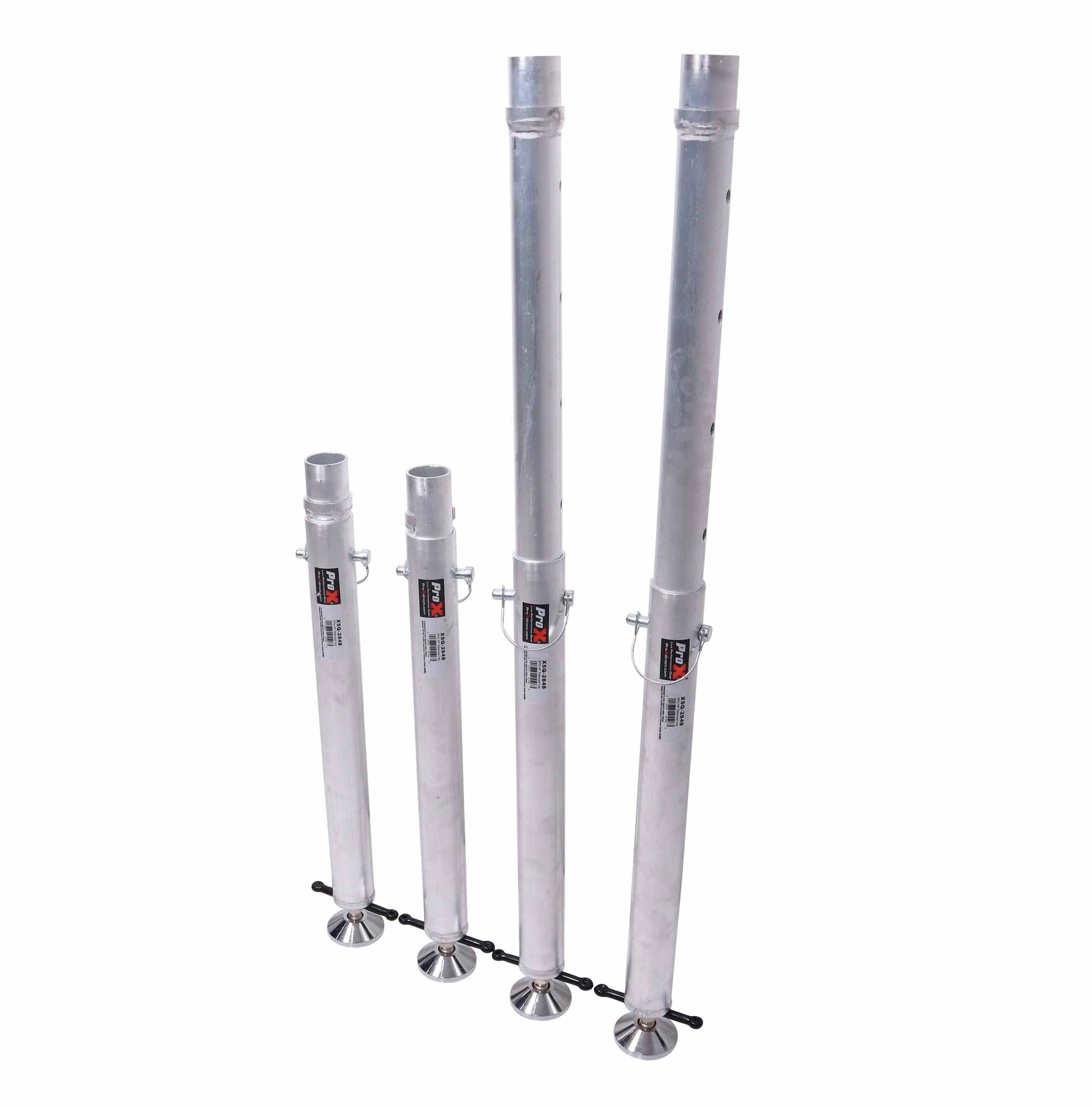 ProX XSQ-2848X4, Set of Four StageQ Platform Telescoping Legs 28-to-48-Inch Height Adjustable Legs Only