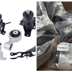 Engine Mounts Set - Compatible with 2007-2012 Nissan Altima 3.5L CVT AUTO, 2009-2014 Nissan Maxima 3.5L AUTO A4355HY A4356HY A4365HY A7361 A7363 Set o