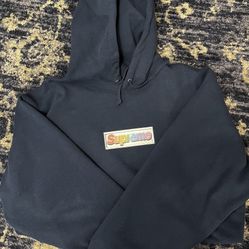 Supreme Bling Box Logo Hoodie 