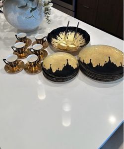 Dinnerware set and espresso cup set