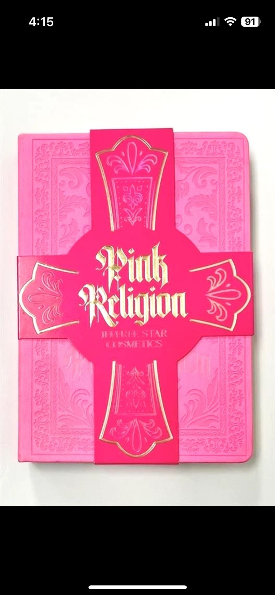 Jeffree Star Pink Religion Palette