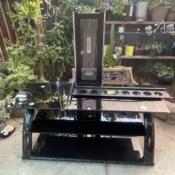 TV Stand With TV Mount Included