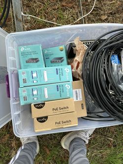 Outdoor Networking Switch Gear. Weatherproof Boxes Cat 6